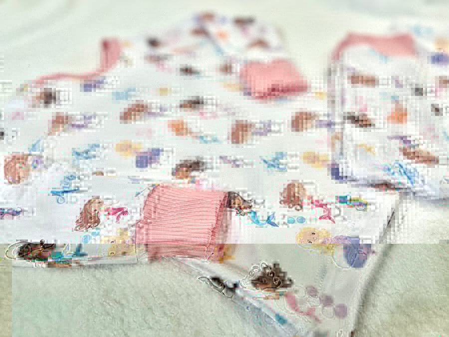 Magic Mermaid Pajamas - Short or Long Sleeve (3 months to kids 14)